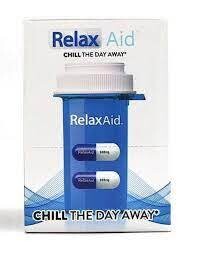 Relax Aid 2 Capsules Pills 600MG