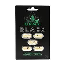 O.P.M.S. Black Kratom Capsules