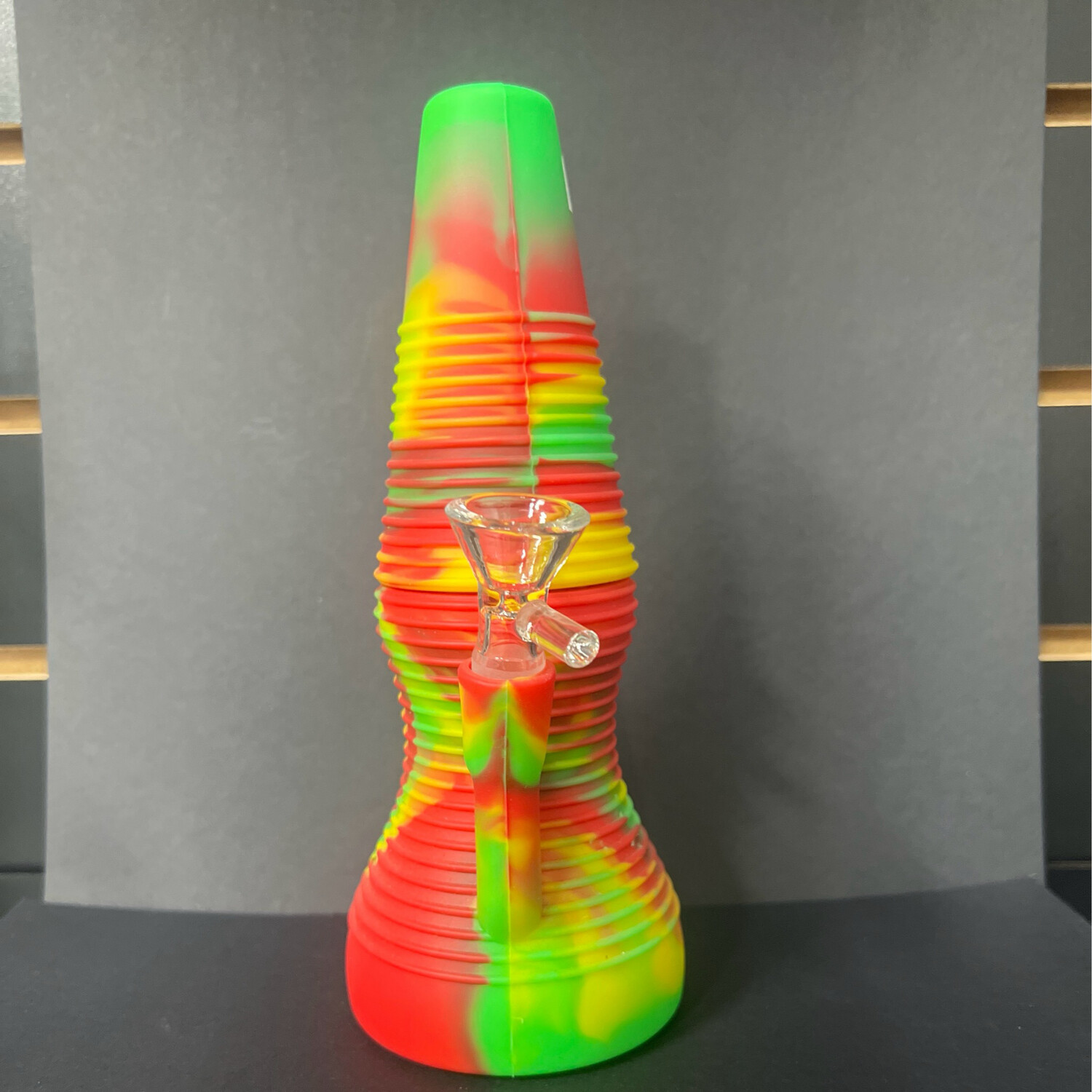 Silicone Lava Lamp Tie Dye Waterpipe