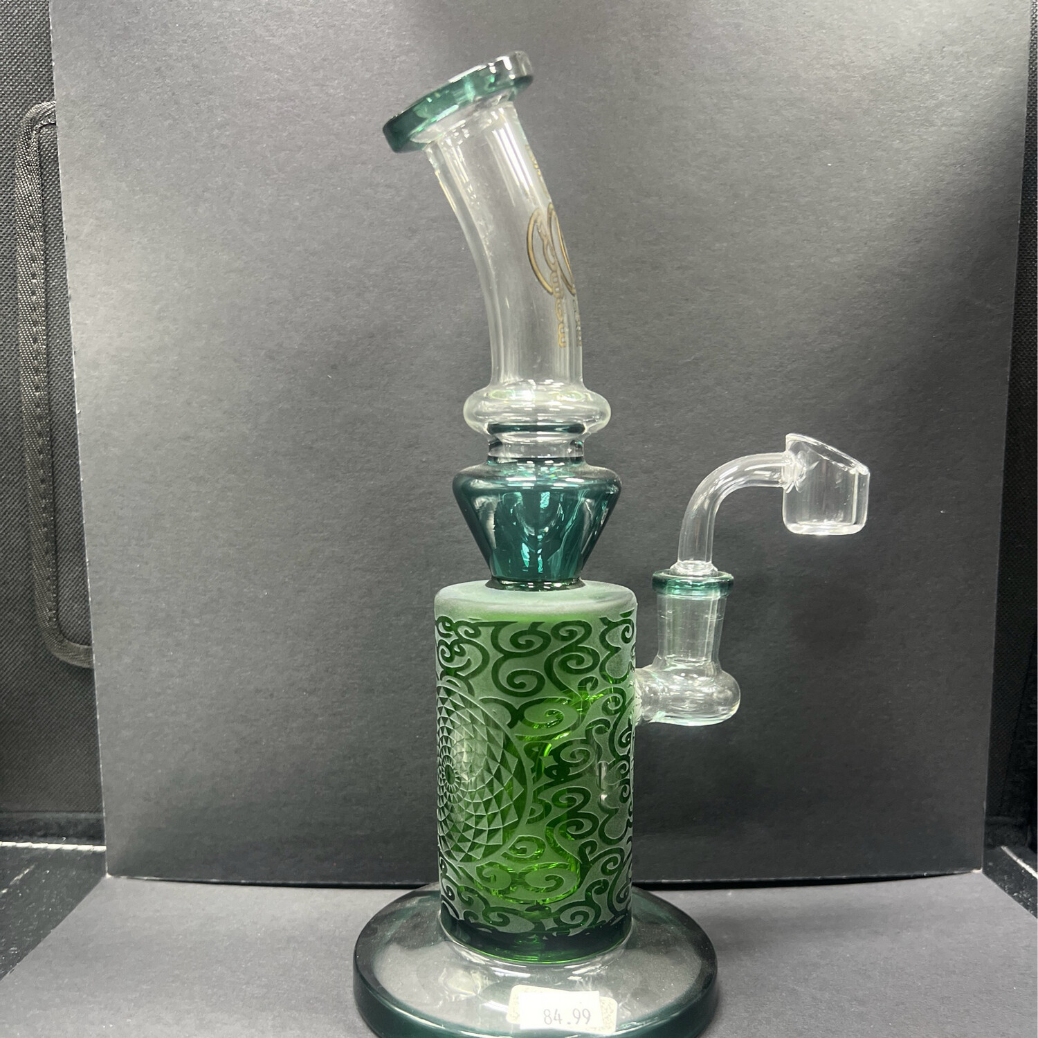 9&quot; Big Mom Frost Blue Mandela Waterpipe