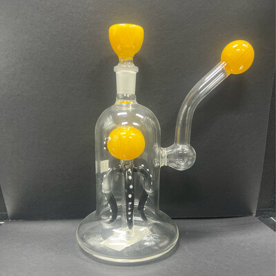 7.9" Octopus Glass Waterpipe