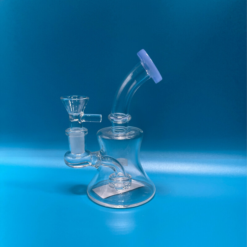Mini Teal Tipped Waterpipe