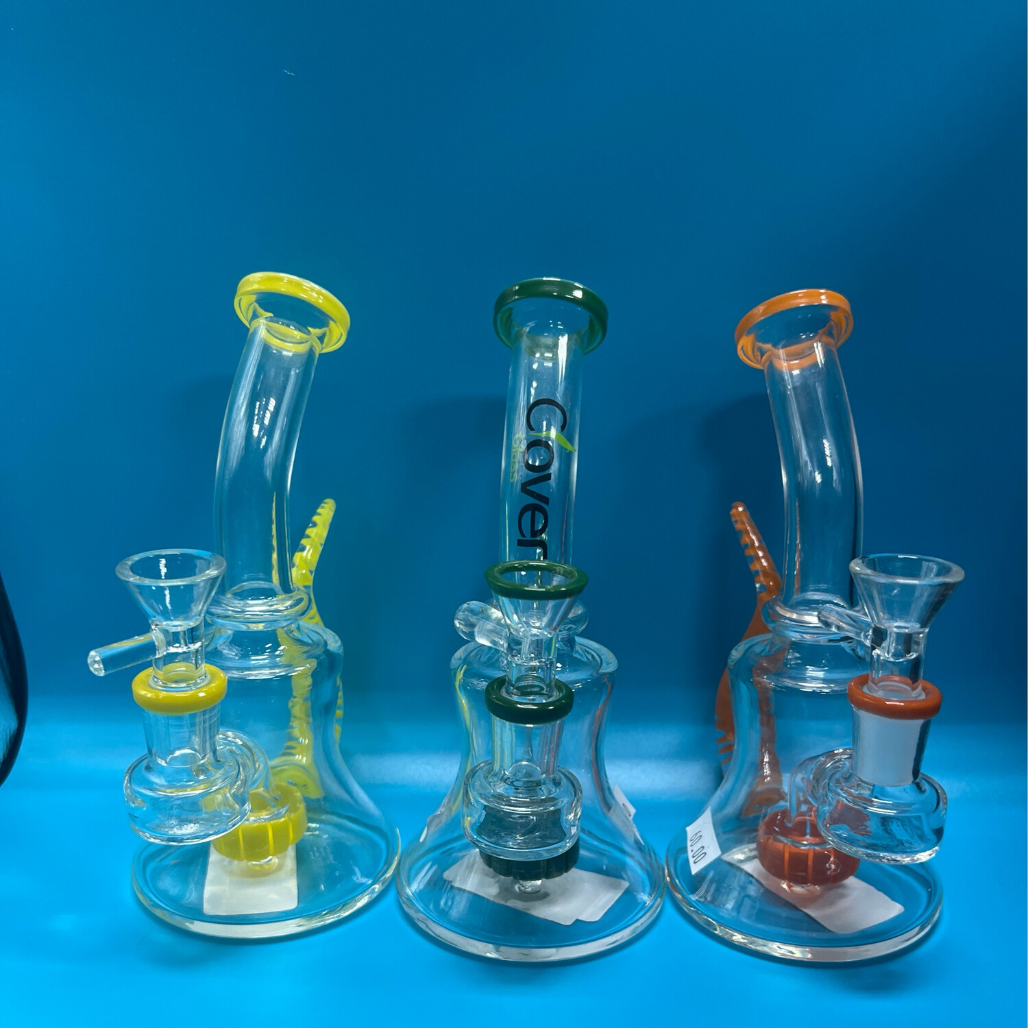 Clover Glass Dragon Tail Mini Waterpipe