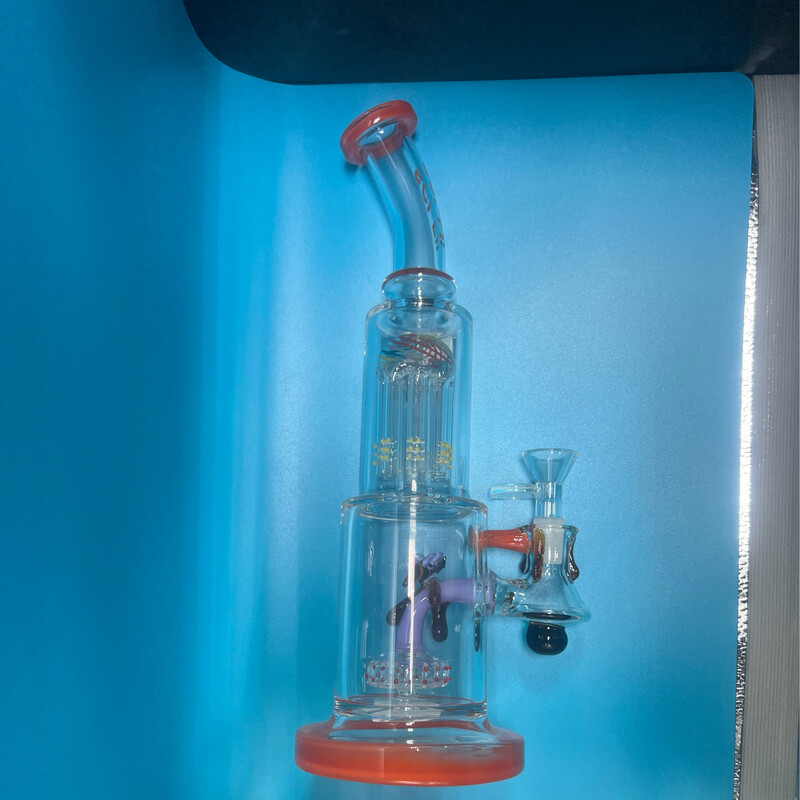 Sci-Fi Glass Orange Waterpipe