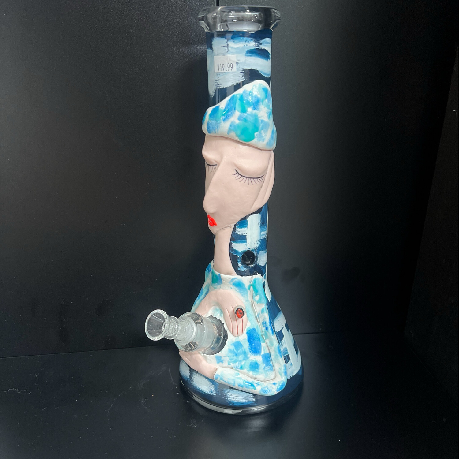 14&quot; Handwriting Smoking Girl Waterpipe