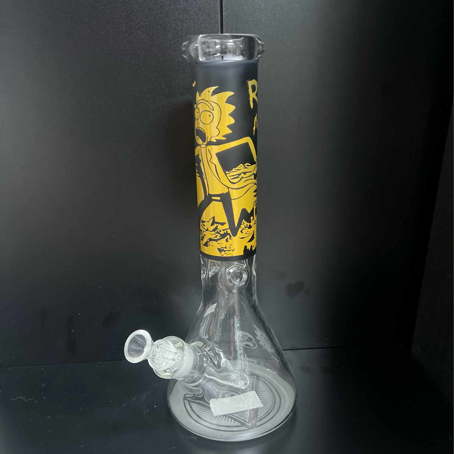 Rick &amp; Morty Decal Waterpipe