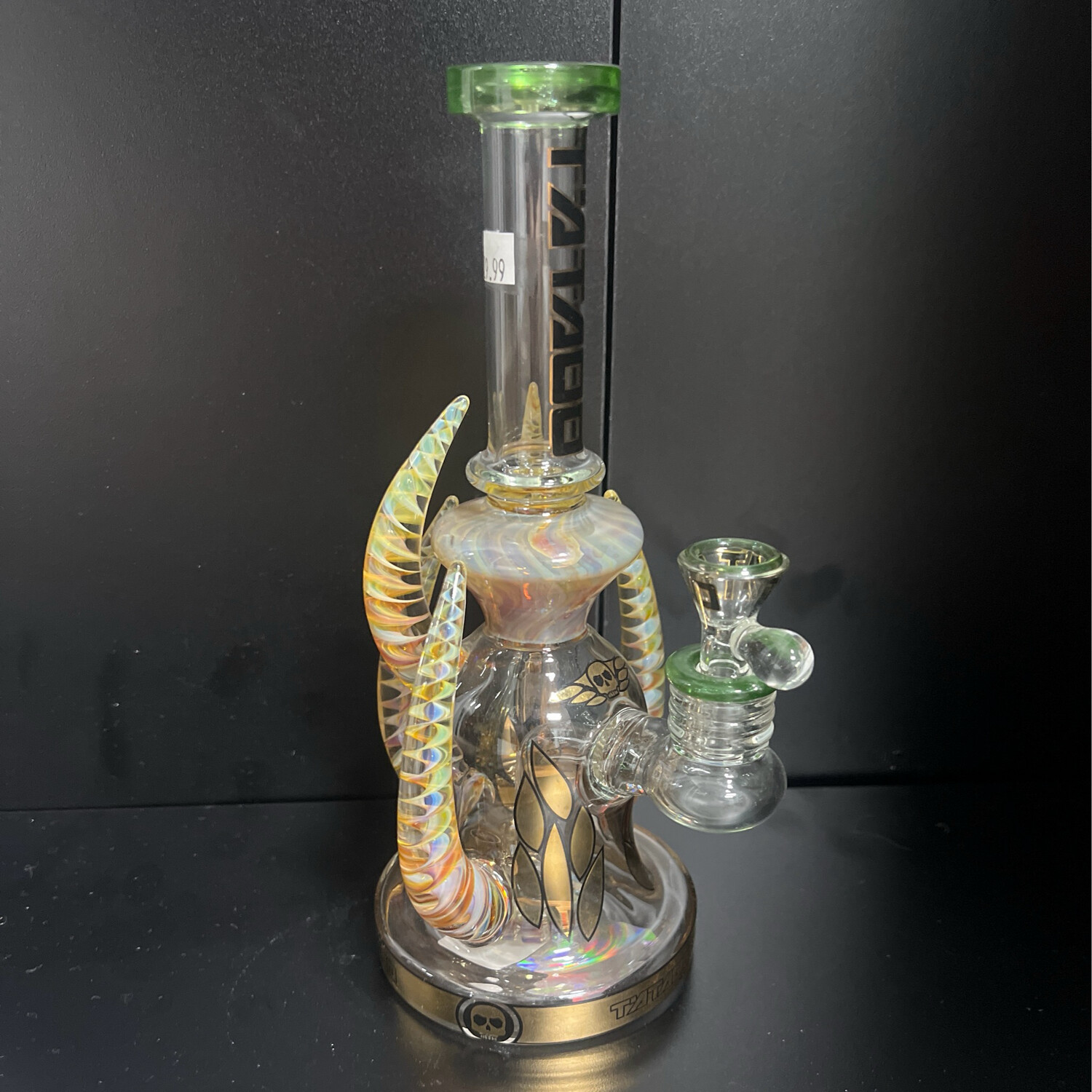 10&quot; Tataoo Claws Design Waterpipe