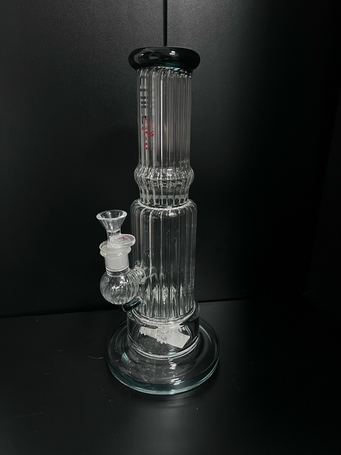 Chill Glass Ribbed Waterpipe