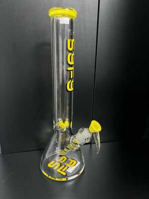 Syfy Yellow Beaker Waterpipe