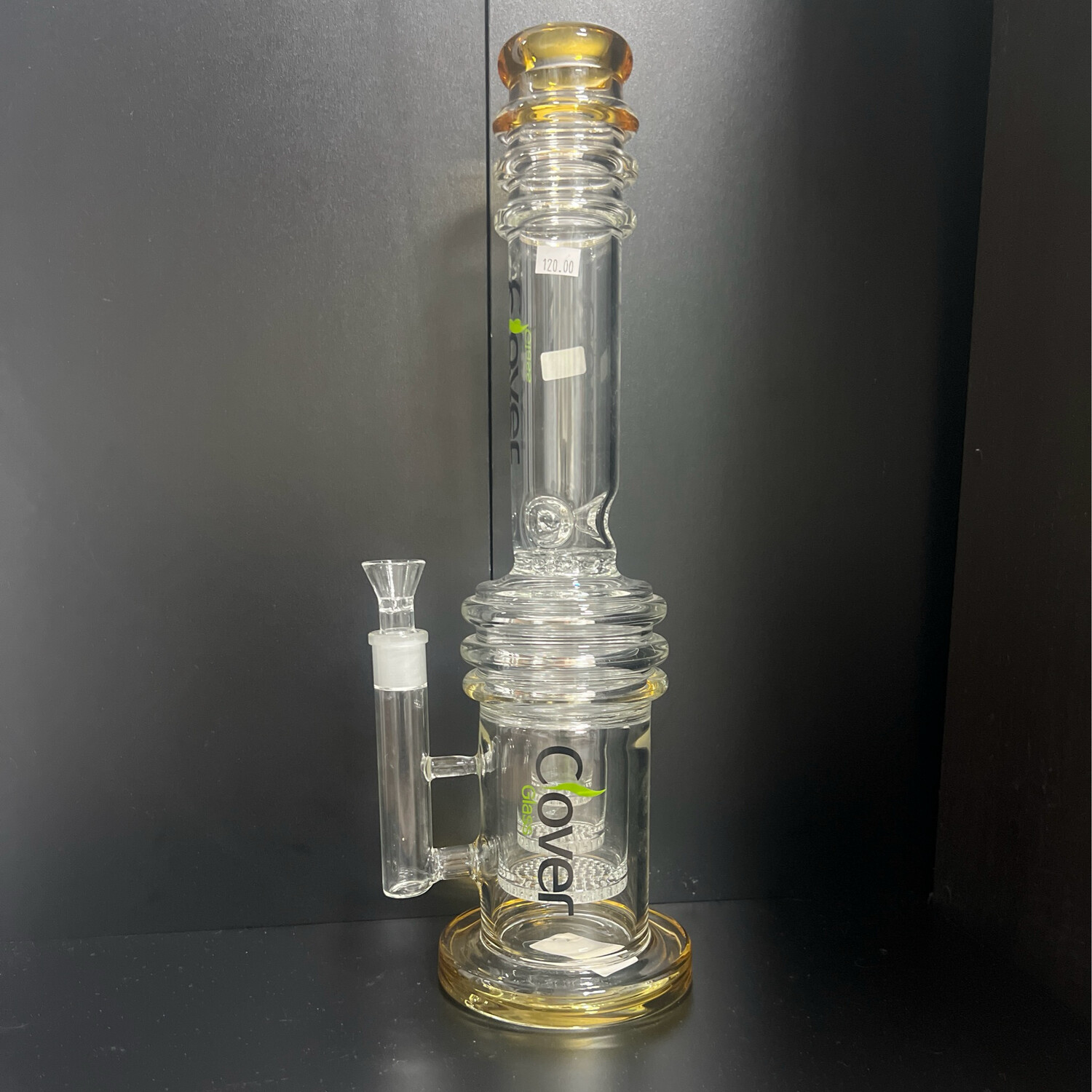 17&quot; Clover Triple Honey Waterpipe