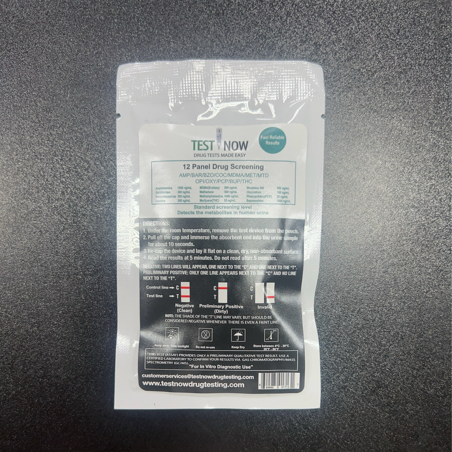 12 Panel Drug Screening