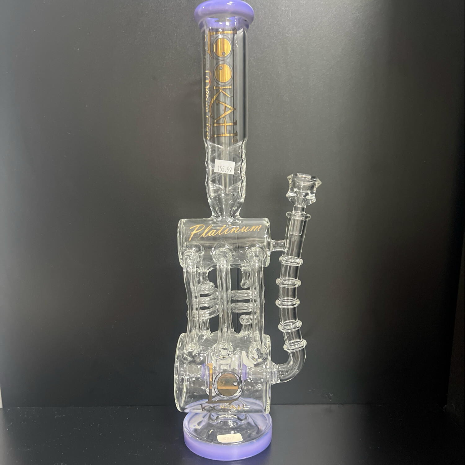 17&quot; Lookah DB Platinum Swirl Waterpipe