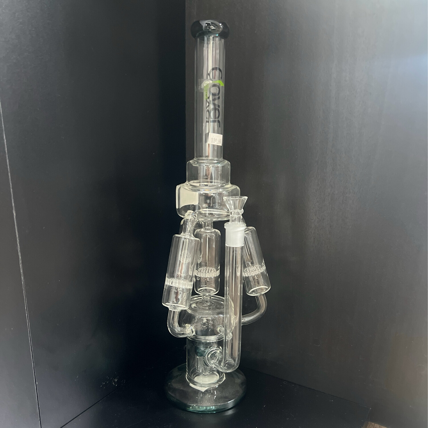 Clover Glass 3x Honeycomb Waterpipe