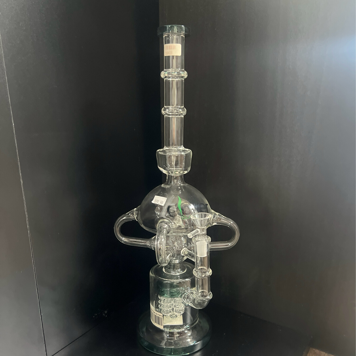 17&quot; Clover Matrix Teal 4x Waterpipe