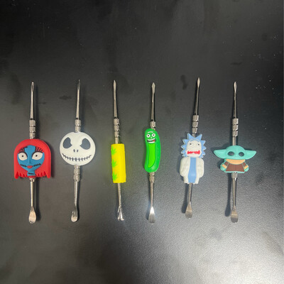 Dabbers with Silicone Characters