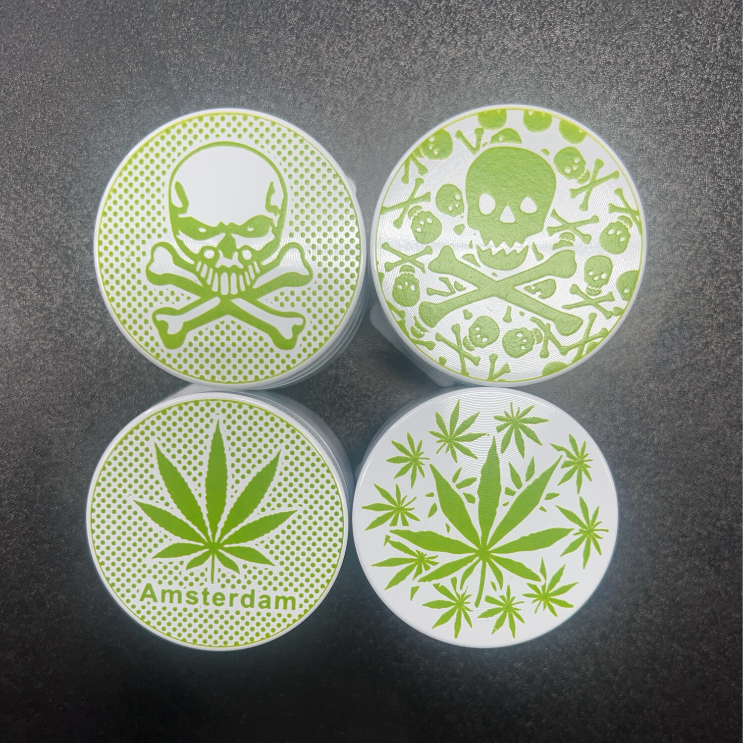 Green Assorted Design Grinder&#39;s