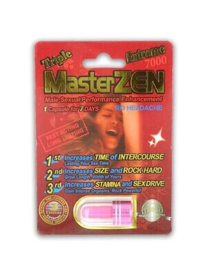 Master Zen Triple Extreme Male Enhancement