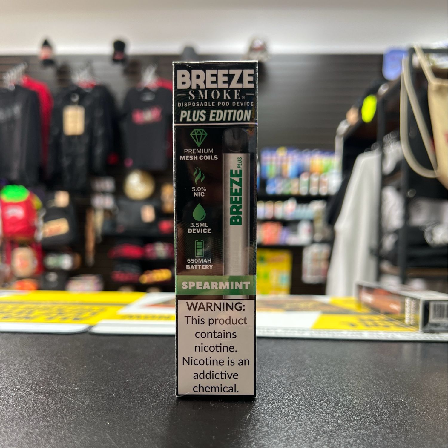 Breeze Smoke Plus Edition, Flavor: Spearmint