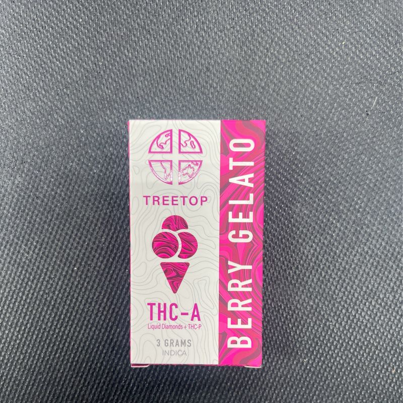 Tree Top THCA Disposable, Strain: Berry Gelato