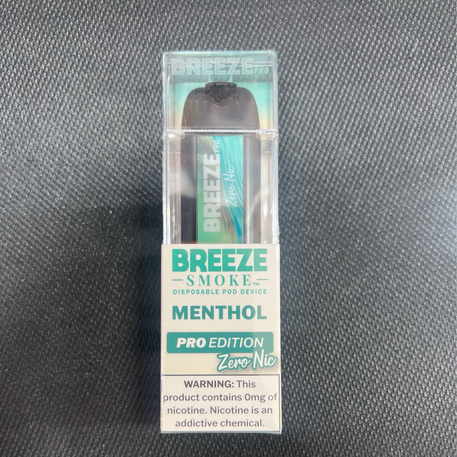 Breeze Pro Zero Nic Edition, Flavor: Menthol