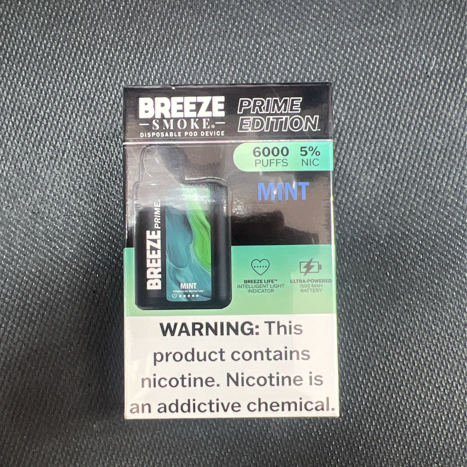 Breeze Prime Edition, Flavor: Mint