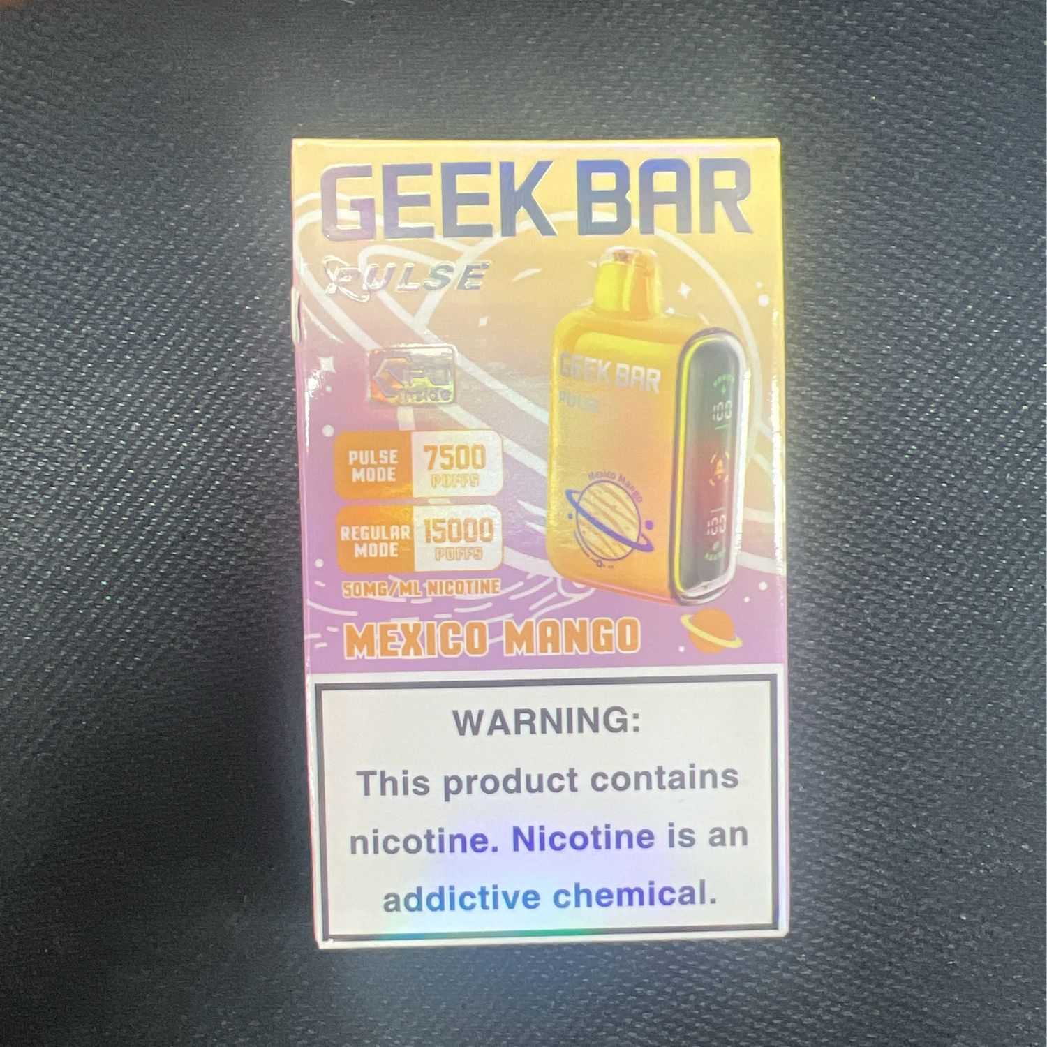 Geek Bar Pulse, Flavor: Mexico Mango