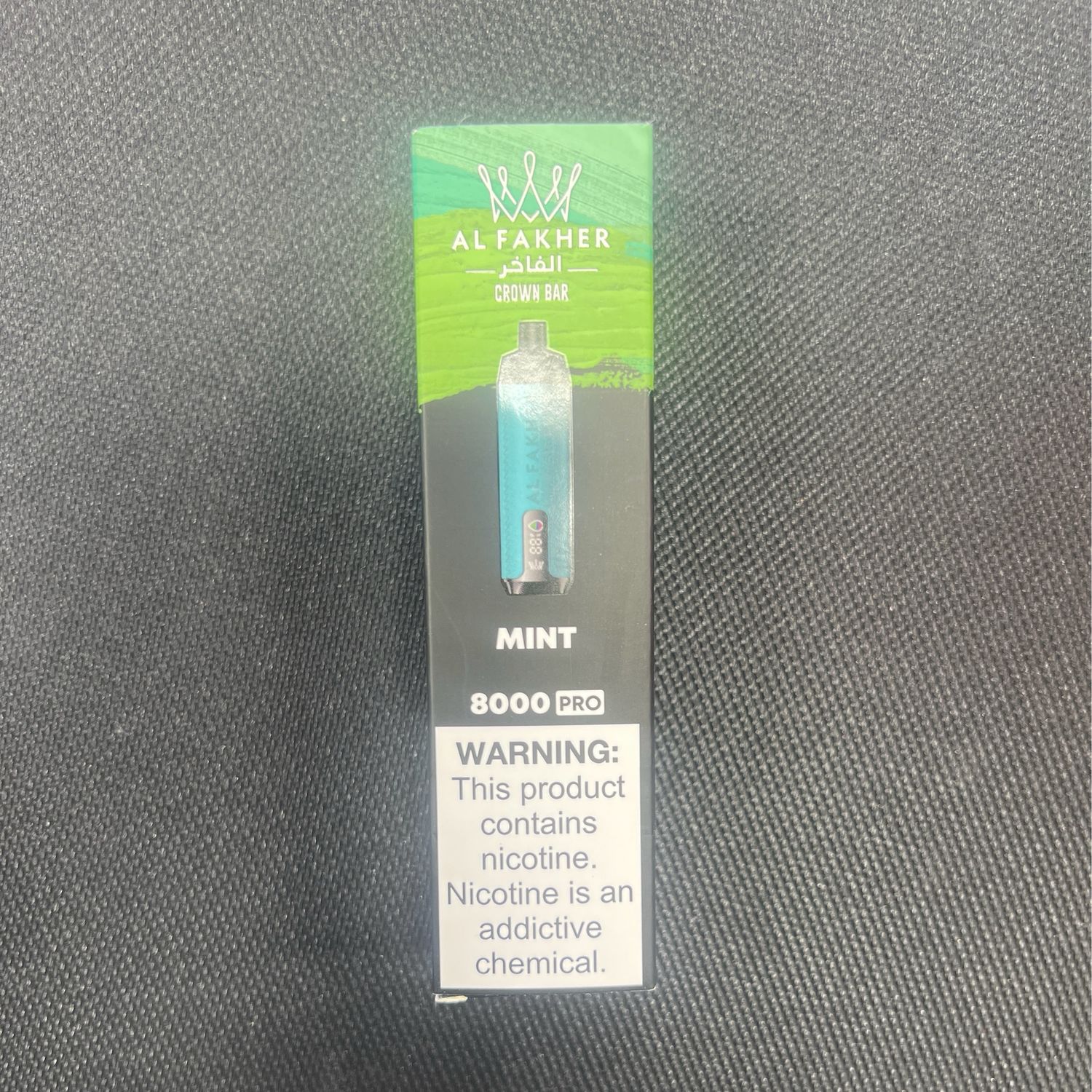 Al Fakher Crown Bar Pro, Flavor: Mint