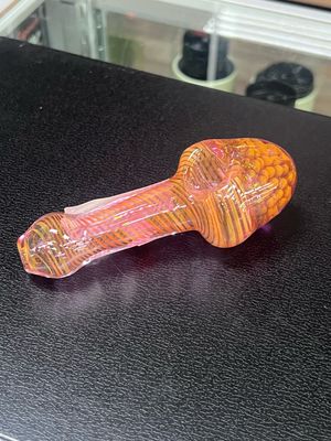 5" Gold Fumed Handpipe