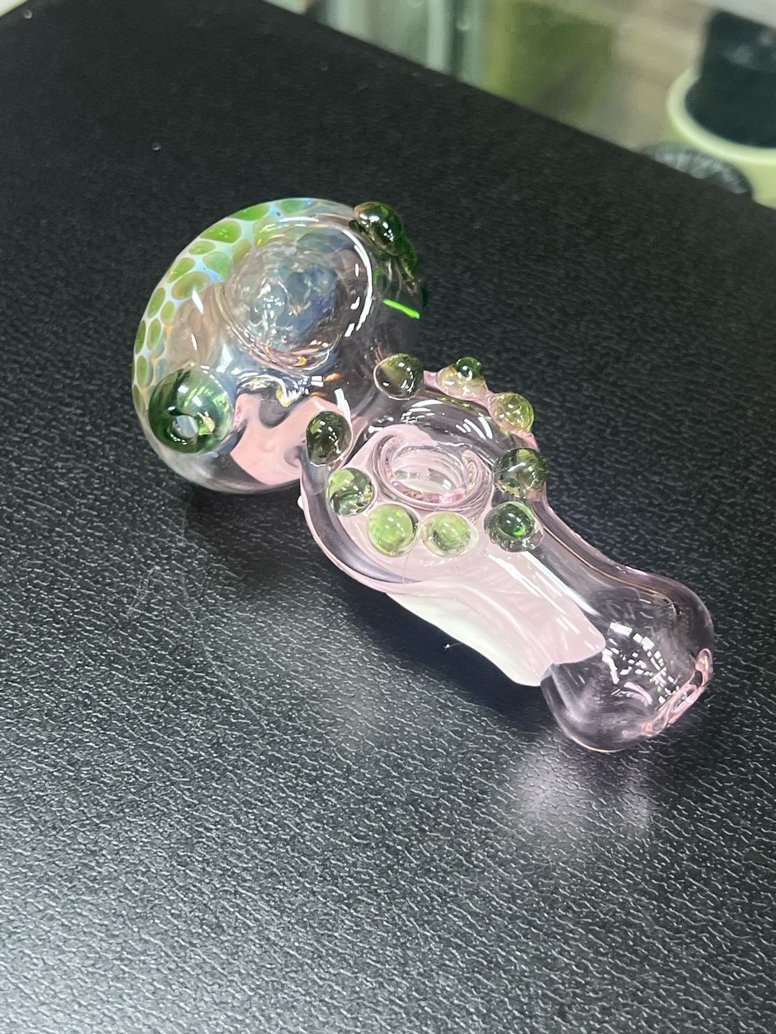 4&quot; Green Comb Handpipe