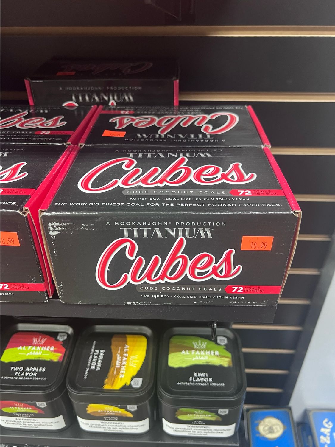 Titanium Cubes Charcoal