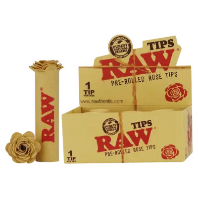 RAW Pre-Rolled Rose Tips