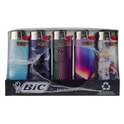 Bic Mini Lighter Geometric Design