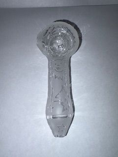 Frosted Grateful Dead Designed Handpipe