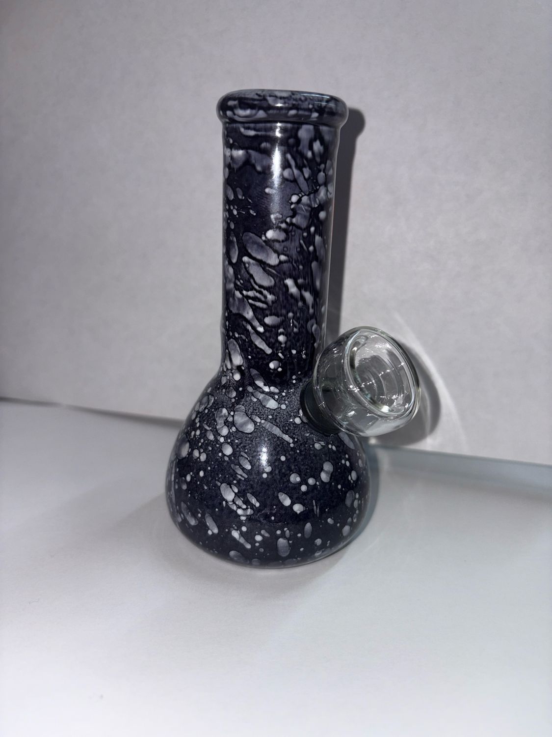 Black &amp; Grey Spotted Bubbler