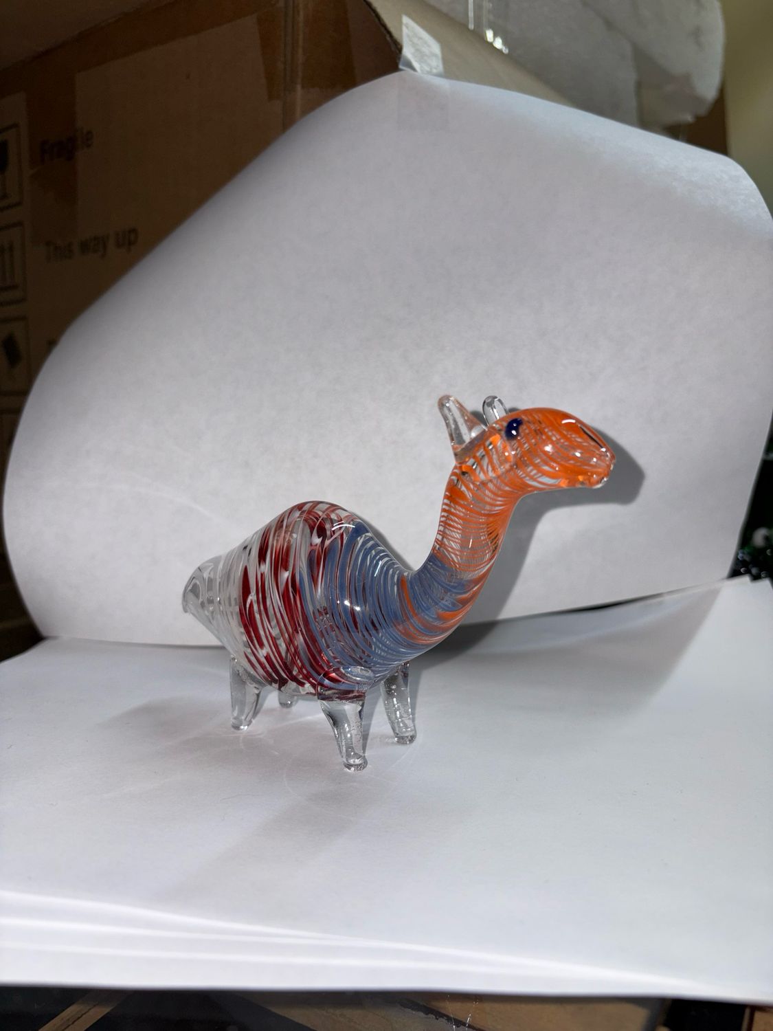 Multi-Colored Llama Hand Pipe