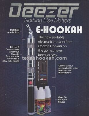Deezer Triple Chamber E-Hookah