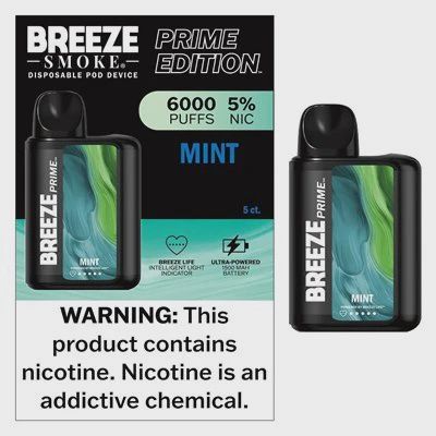 Breeze Prime Edition, Flavor: Mint