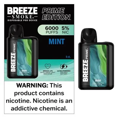 Breeze Prime Edition, Flavor: Mint