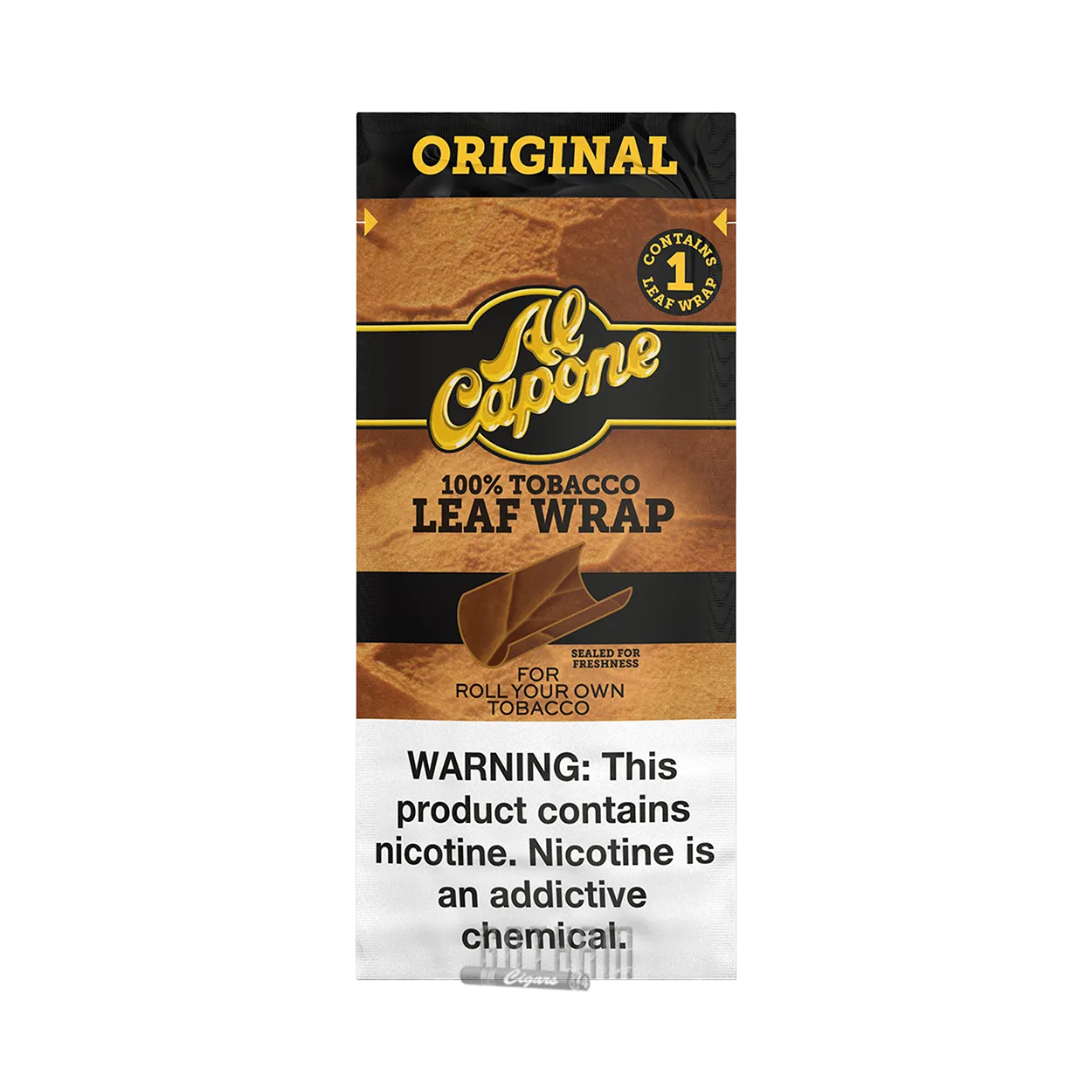 Al Capone Leaf Wrap, Flavor: Original