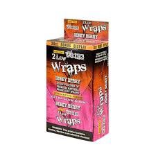Slapwoods Leaf Wrap, Flavor: Honey Berry