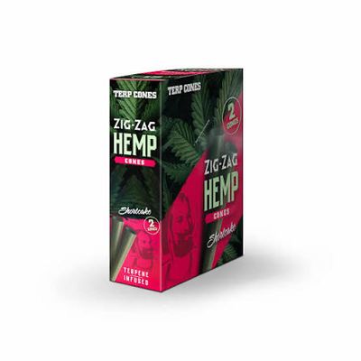 Zig Zag Hemp Cones