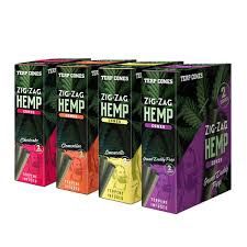 Zig Zag Hemp Cones