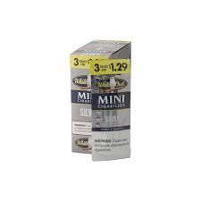 White Owl Mini Cigarillo, Flavor: Silver, Size: 3 Pack