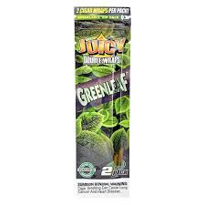 Juicy Double Wraps Cigar, Flavor: Green Leaf