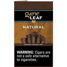 Game Leaf Cigars, Colour: Natural, Size: 5 Pack