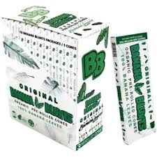 Banana Blunts Pre-Rolled Cones, Flavor: Original