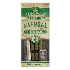 King Palm Natural Cones, Size: 1 1/4