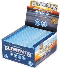 Elements Rolling Paper's, Material: Ultra Thin, Size: 12"