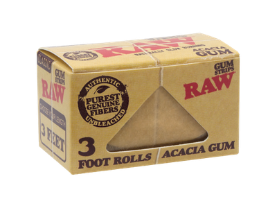 RAW Classic Gum Strips 3 Foot Roll