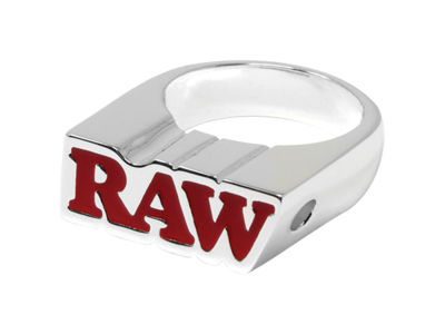 RAW Smoke Ring, Colour: Silver, Size: 10